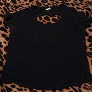 VS PINK Open Back Tee